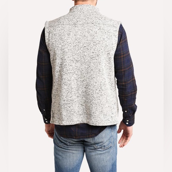 THE NORMAL BRAND MEN'S LINCOLN GRAY VEST, Size L - Picture 2 of 11